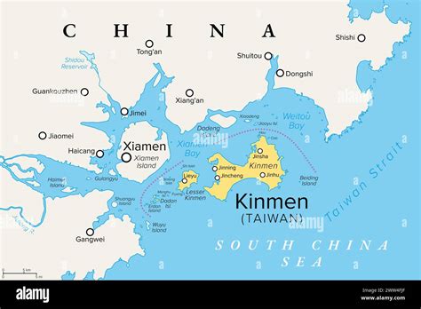 金門衛星地圖|(Kinmen Satellite Image Map)